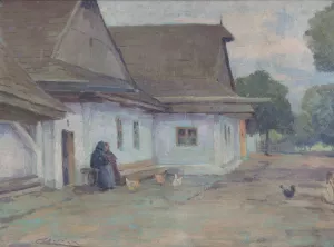 Sestnastka by Ludovit Cordak Oil Painting