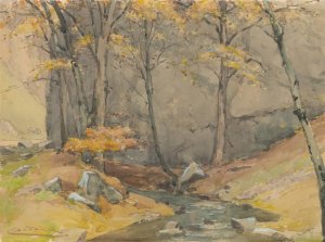 Twilight in the Zadiel Valley by Ludovit Cordak Oil Painting