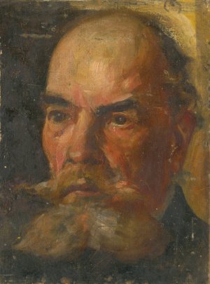 Portrait of a Man by Ludovit Pitthordt Oil Painting