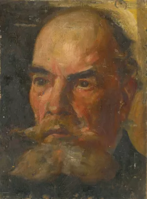 Portrait of a Man by Ludovit Pitthordt Oil Painting