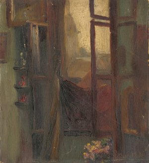 Window by Ludovit Pitthordt Oil Painting