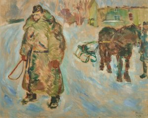 Godseier Knut C. Langgaard by Ludvig Karsten Oil Painting