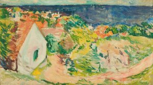 Sollandskap by Ludvig Karsten Oil Painting