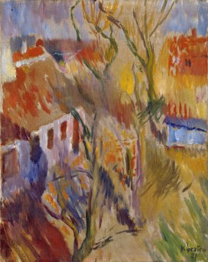 Spring at Skagen by Ludvig Karsten Oil Painting