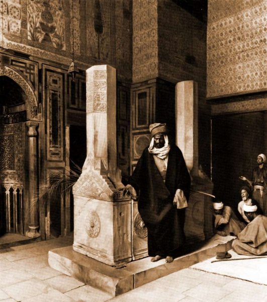 Main Product Photo of The Prayer at the Tomb Painting by Ludwig Deutsch