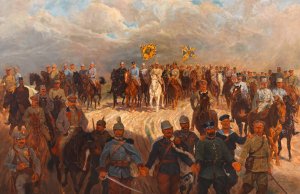 Die grose Zeit by Ludwig Koch Oil Painting
