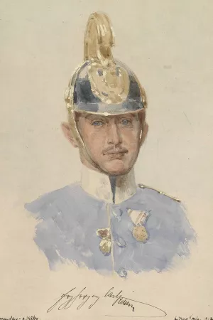 Erzherzog Carl Franz Joseph by Ludwig Koch Oil Painting