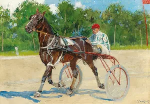 Little Snip by Ludwig Koch Oil Painting