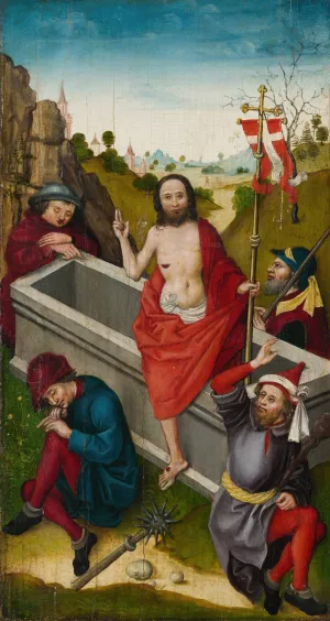 The Resurrection by Ludwig Schongauer Oil Painting