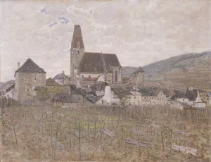 Weissenkirchen by Ludwig Sigmundt Oil Painting