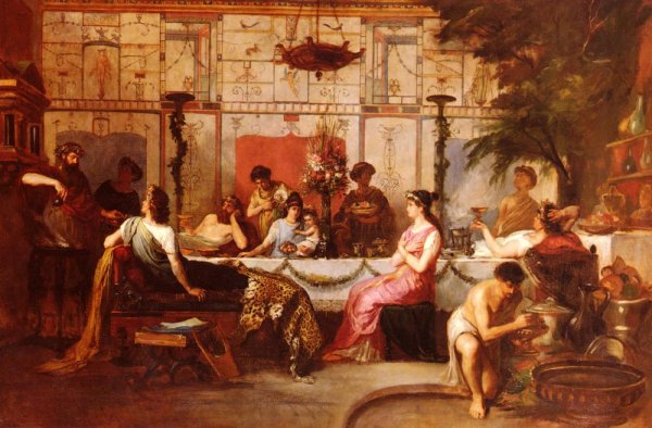 Das Ritual by Ludwig Thiersch - Hand-Painted Oil Painting Reproduction