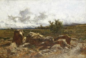 Aufziehendes Gewitter by Ludwig Willroider Oil Painting