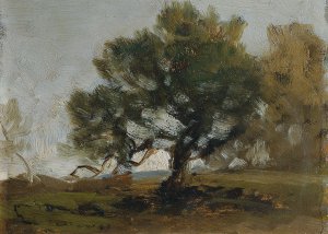 Landschaft by Ludwig Willroider Oil Painting