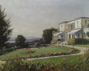 Sommertag by Ludwig Willroider Oil Painting