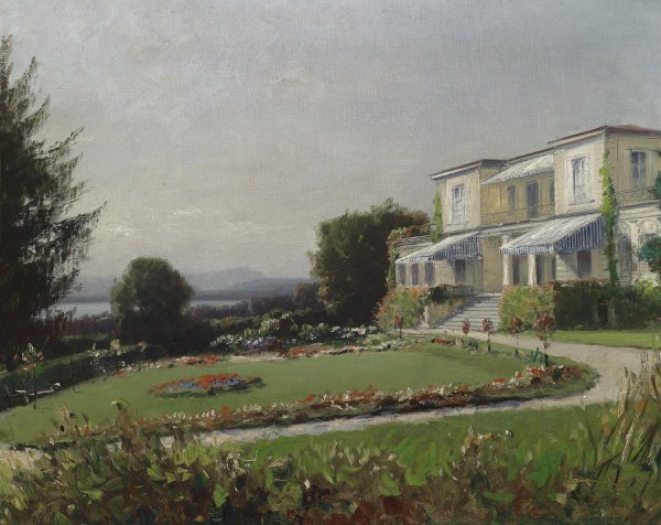 Sommertag by Ludwig Willroider - Hand-Painted Oil Painting Reproduction