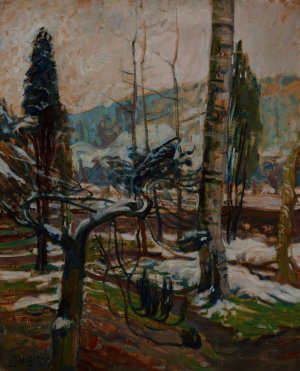 Landscape from the Tatra Mountains by Ludwik Misky Oil Painting