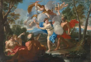Alpheus and Arethusa by Luigi Garzi Oil Painting