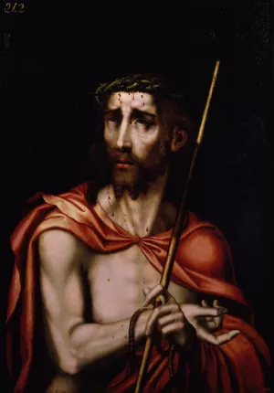 Ecce Homo by Luis De Morales Oil Painting