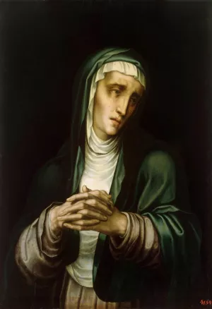 Mater Dolorosa painting by Luis De Morales