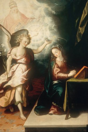 The Annunciation by Luis Juarez Oil Painting