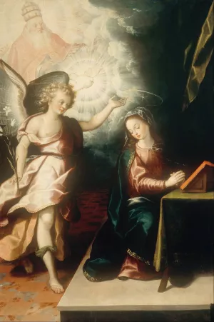The Annunciation by Luis Juarez Oil Painting