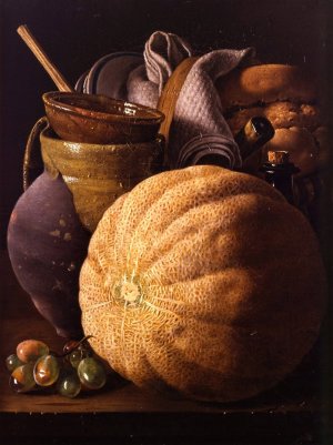 Still Life by Luis Melendez Oil Painting