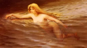 Nymphe by Luis Ricardo Falero Oil Painting