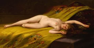 Seduction﻿ by Luis Ricardo Falero Oil Painting