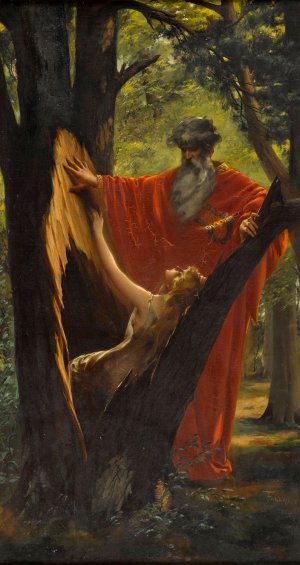 The Tempest by Luis Ricardo Falero Oil Painting