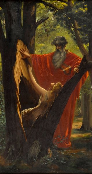 Main Product Photo of The Tempest  Painting by Luis Ricardo Falero
