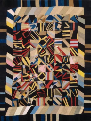 Amish Crazy Quilt by Lydia Beachy Oil Painting