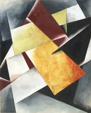 Painterly Architectonic by Lyubov Popova Oil Painting