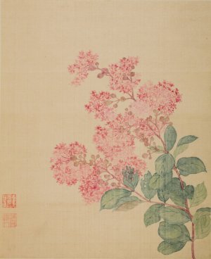 Hydrangea by Ma Yuanyu Oil Painting