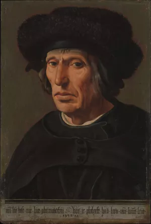 Jacob Willemsz van Veen by Maarten Van Heemskerck Oil Painting