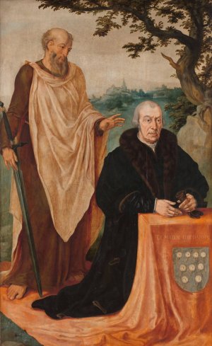 Sibylla Erythrea by Maarten Van Heemskerck Oil Painting