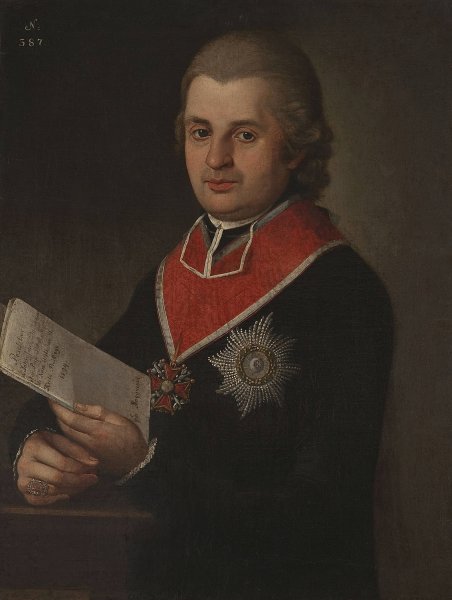 Main Product Photo of Portrait of a clergyman  Painting by Maciej Topolski