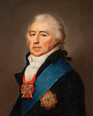 Portrait of a dignitary by Maciej Topolski Oil Painting