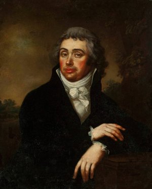 Portrait of a man by Maciej Topolski Oil Painting