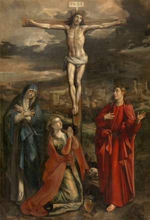 Calvary by Maerten De Vos Oil Painting