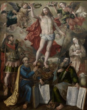 Christ Triumphant by Maerten De Vos Oil Painting