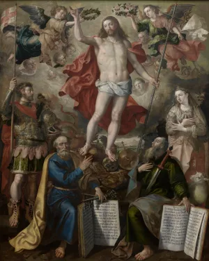Christ Triumphant by Maerten De Vos Oil Painting