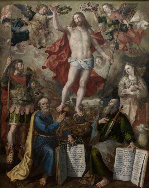 Christ Triumphant  by Maerten De Vos - Hand-Painted Oil Painting Reproduction