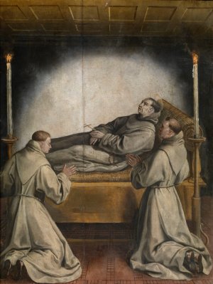 Death of Saint Didacus by Maerten De Vos Oil Painting
