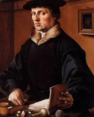 Portrait of Pieter Bicker Gerritsz Oil painting by Maerten Van Heemskerck