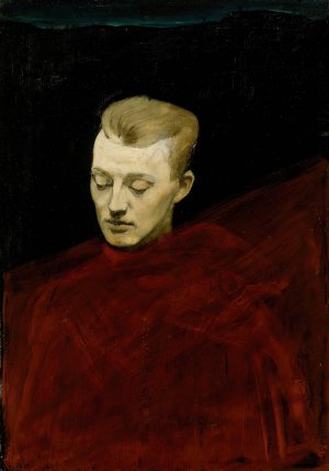 Head by Magnus Enckell Oil Painting