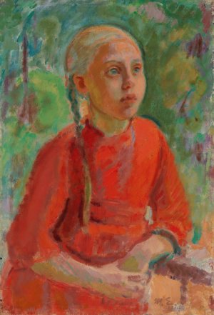 Lempi by Magnus Enckell Oil Painting