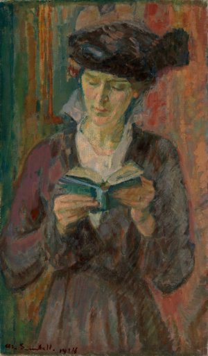 Mrs. Anni Lagerborg by Magnus Enckell Oil Painting