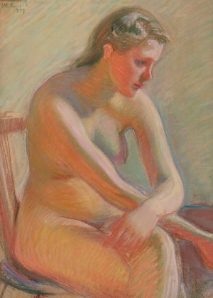 Nude by Magnus Enckell Oil Painting