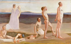 Resurrection by Magnus Enckell Oil Painting