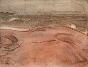 Seaside View by Magnus Enckell Oil Painting